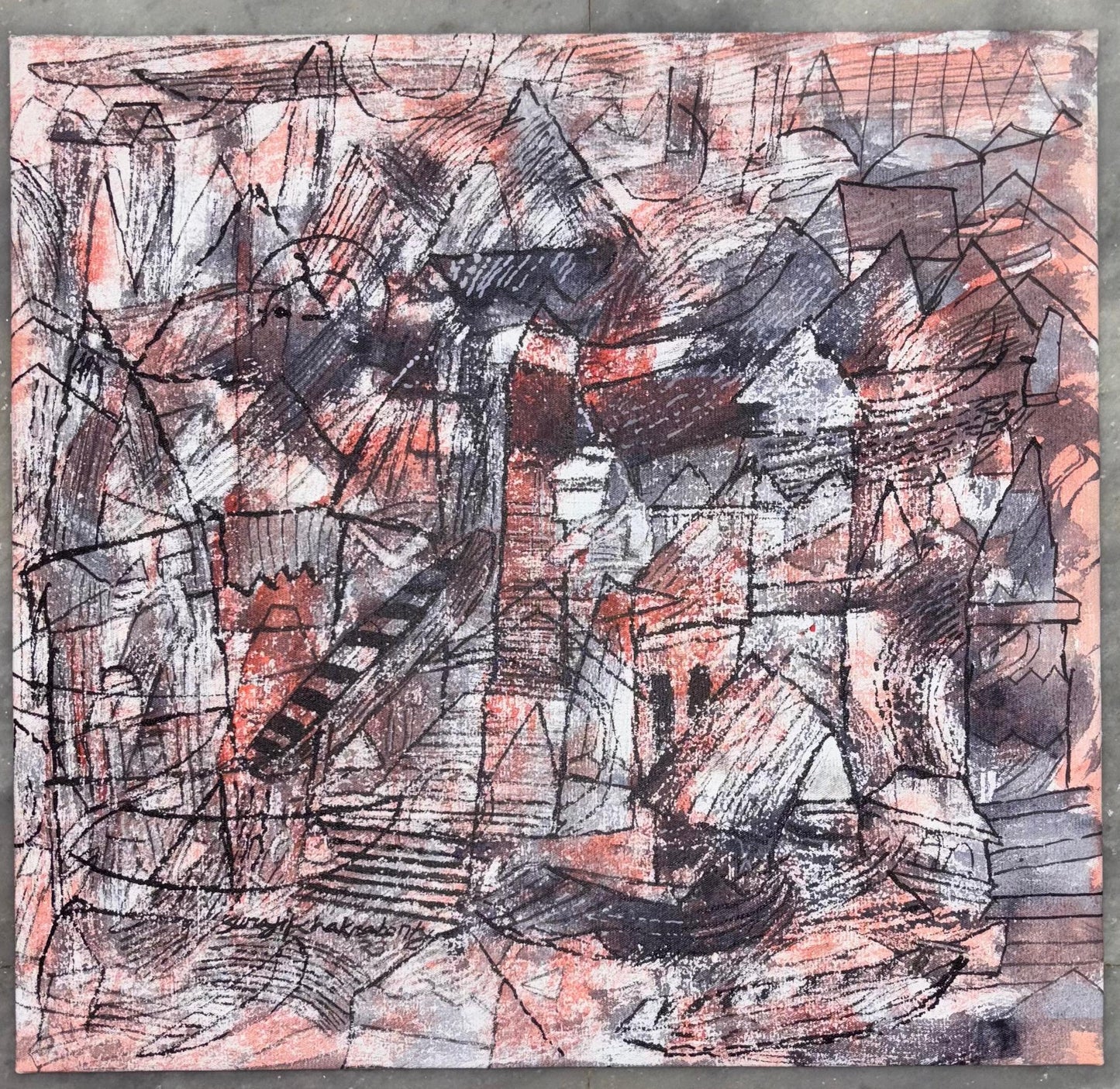 Abstract Artist : Surjit Chakraborty