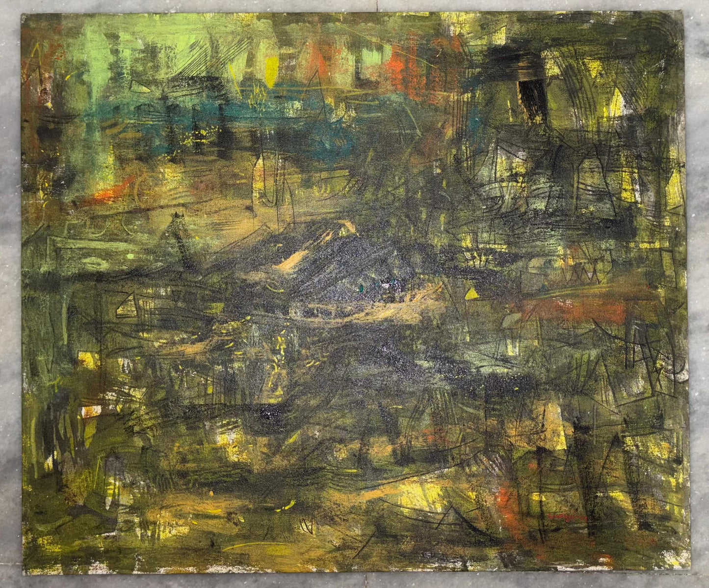 Abstract Artist : Surjit Chakraborty