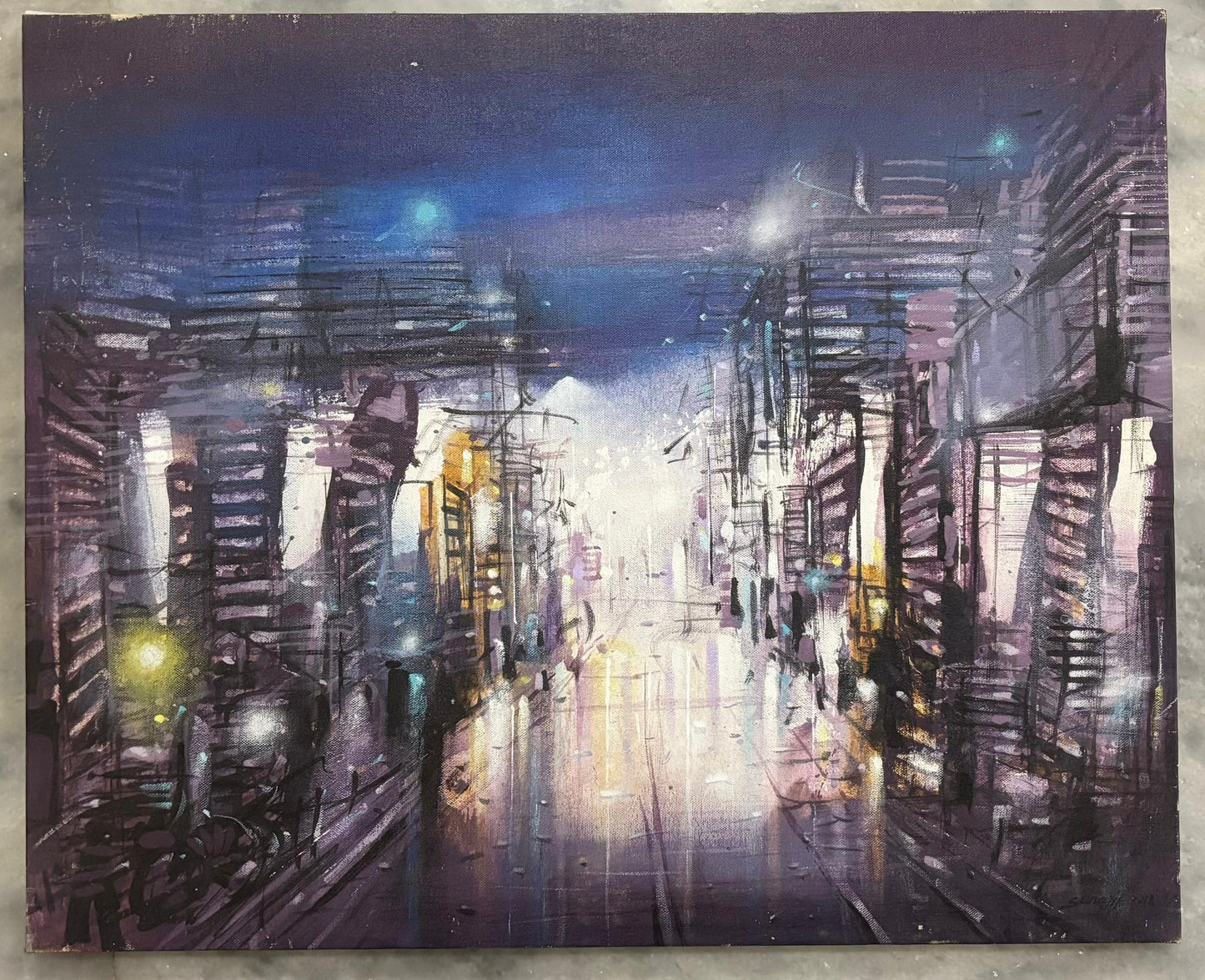 Abstract Artist : Surjit Chakraborty