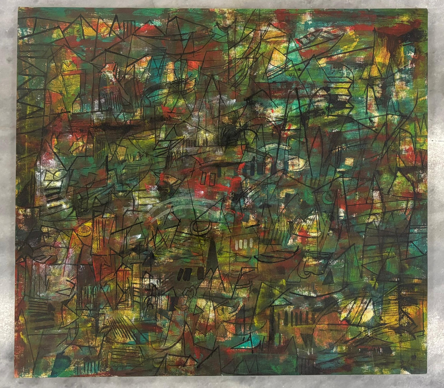 Abstract Artist : Surjit Chakraborty