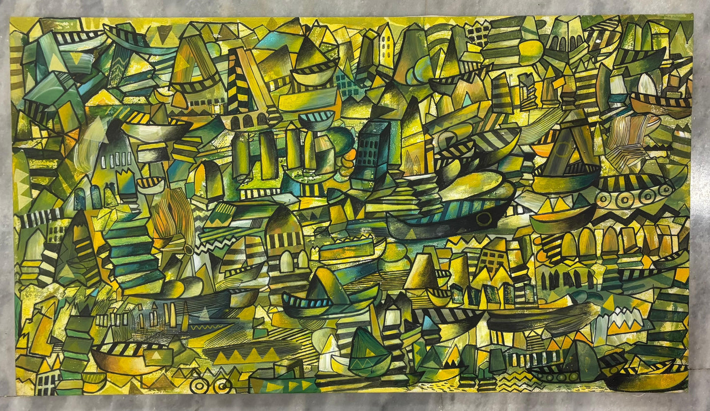 Abstract Artist : Surjit Chakraborty