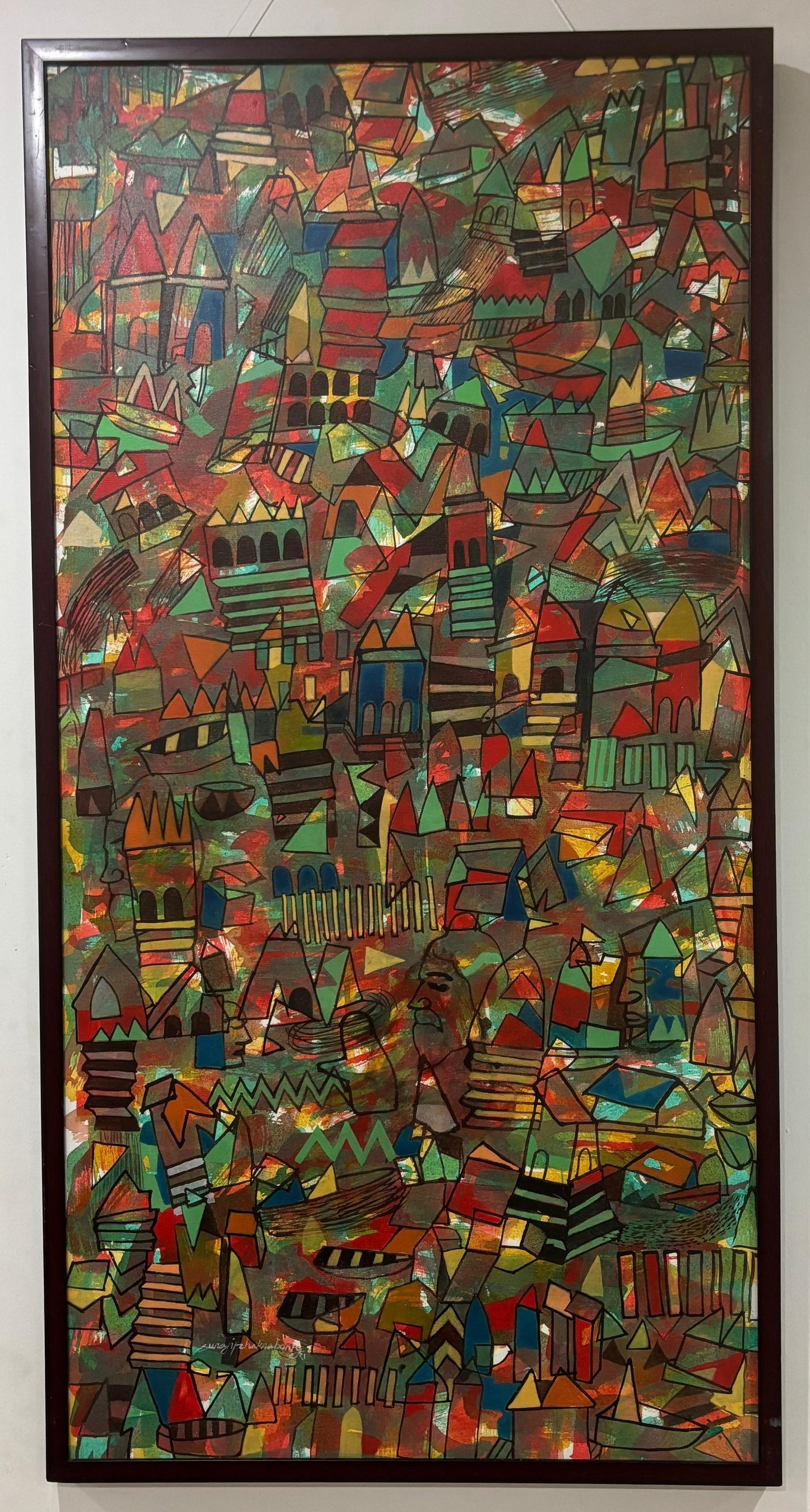 Abstract Artist : Surjit Chakraborty