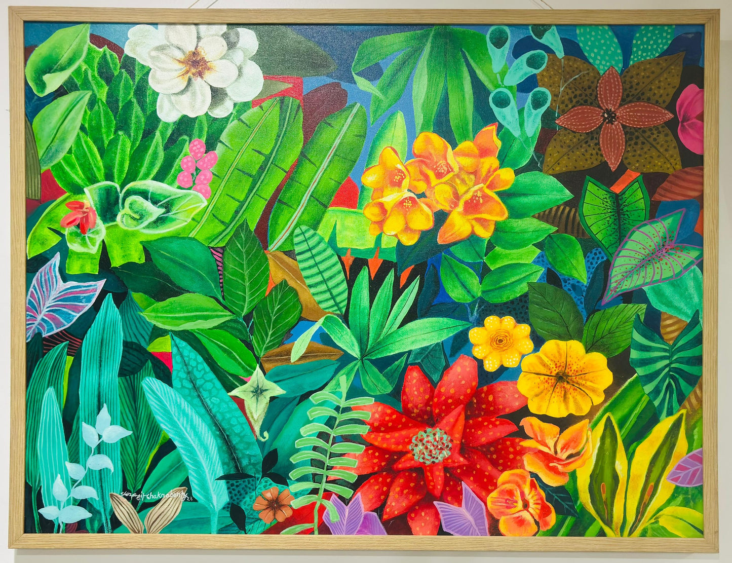 Floral Rainforest Artist: Surjit Chakraborty