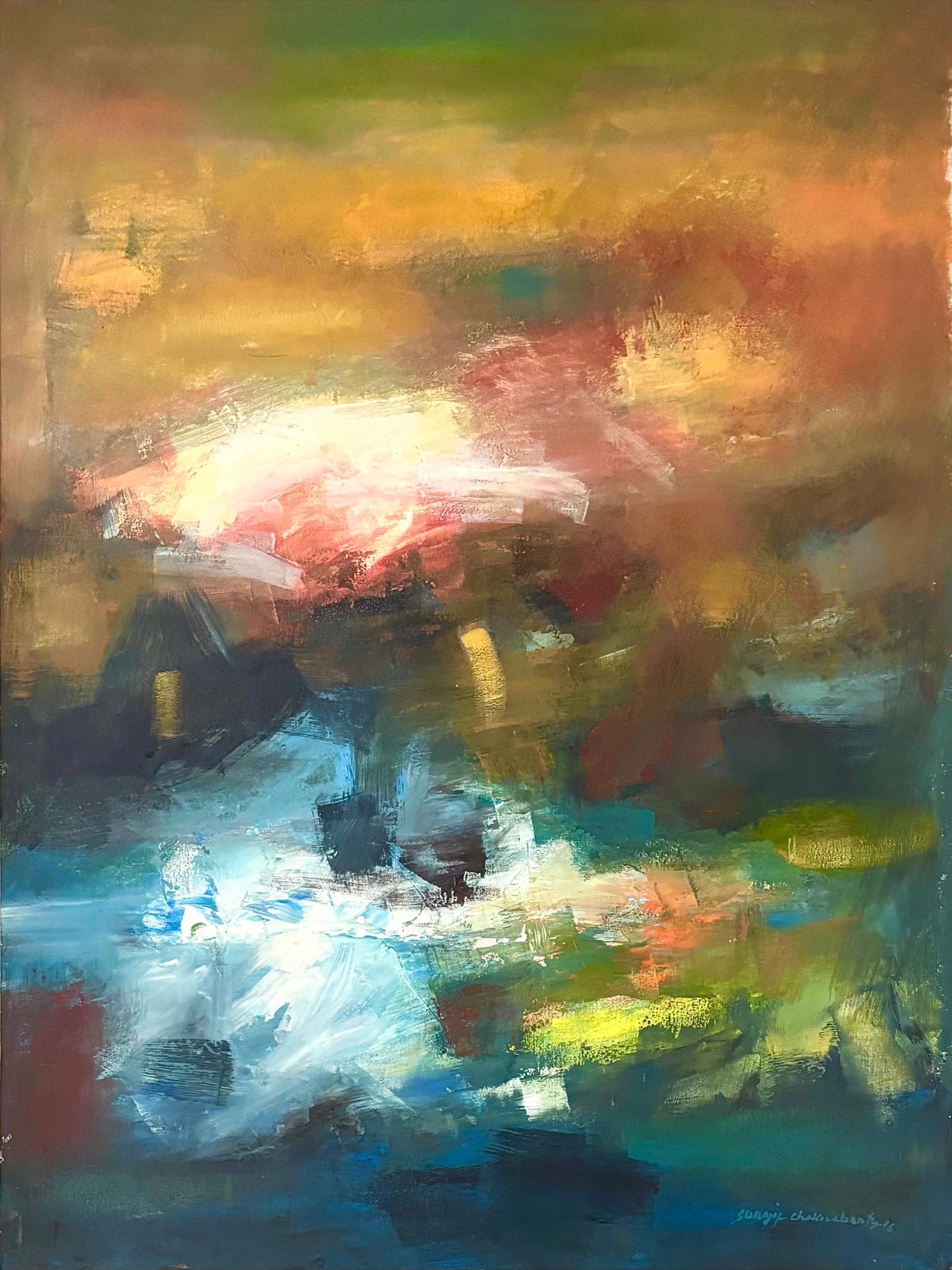 Abstract - Artist : Surjit Chakraborty