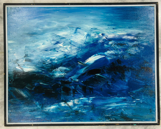 Abstract(Contact 9884801209 for price details..)  Artist KC Murugesan