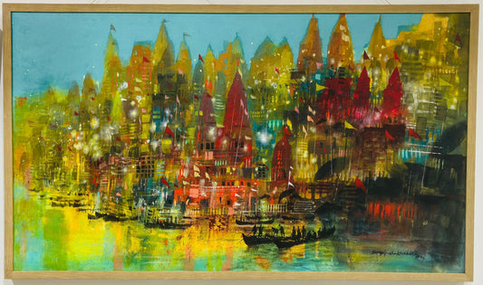 Varanasi Artist Surjit Chakroborty