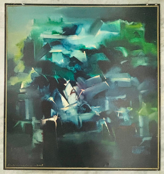 Abstract(Contact 9884801209 for price details)  Artist KC Murugesan