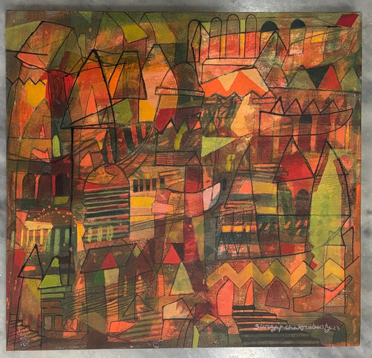 Abstract Artist : Surjit Chakraborty