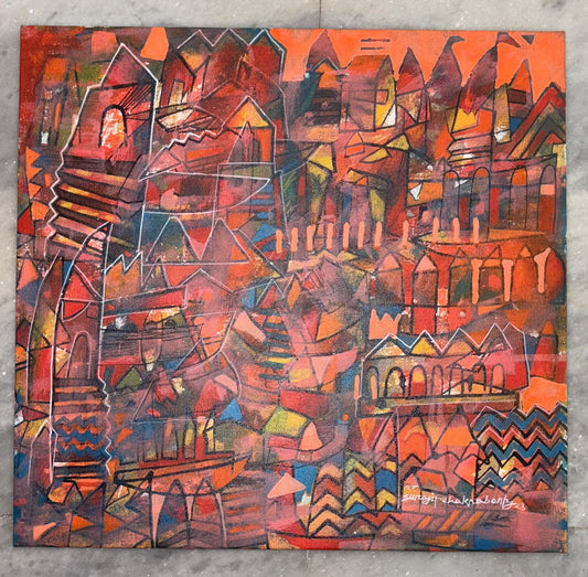 Abstract Artist : Surjit Chakraborty