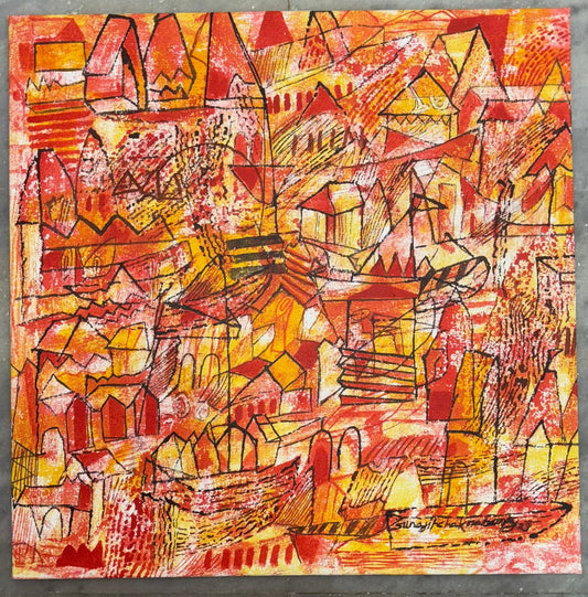 Abstract Artist : Surjit Chakraborty