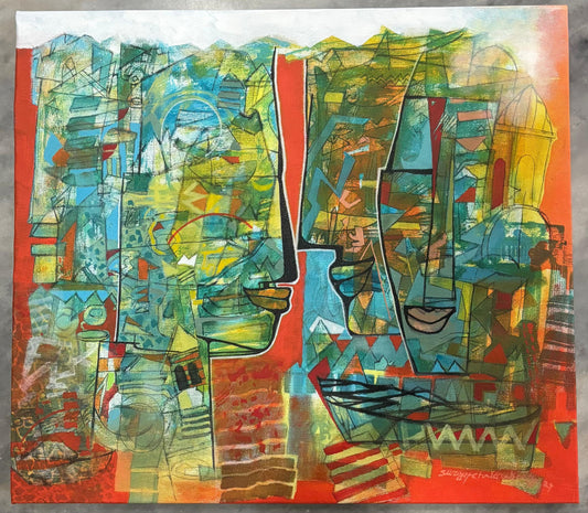 Abstract Artist : Surjit Chakraborty
