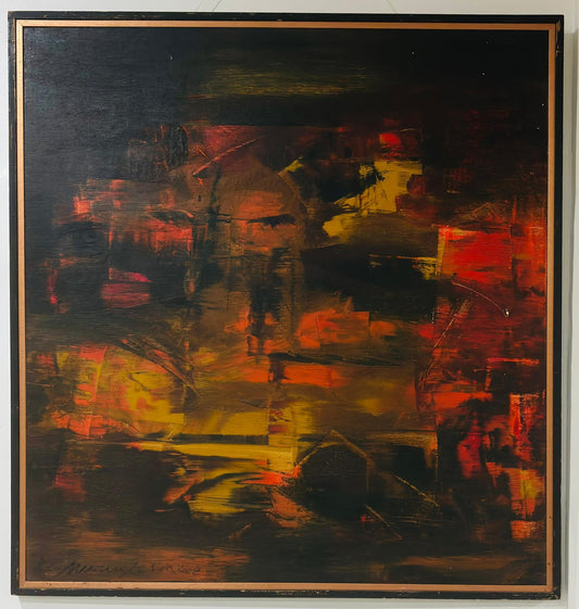 Abstract(Contact 9884801209 for price details..)  Artist KC Murugesan