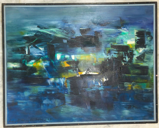 Abstract (Contact 9884801209 for price details..)  Artist KC Murugesan