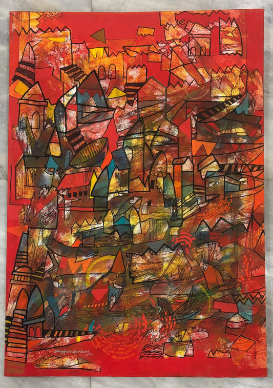 Abstract Artist : Surjit Chakraborty