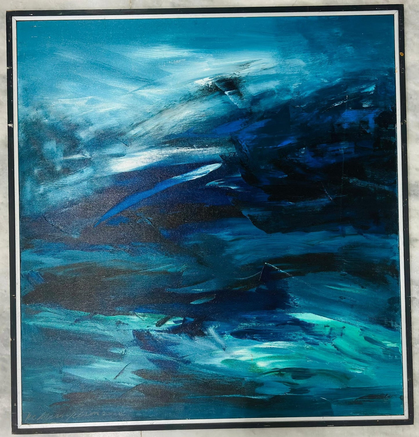 Abstract (Contact 9884801209 for price details..)  Artist KC Murugesan