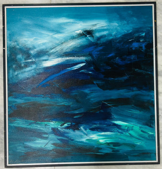 Abstract (Contact 9884801209 for price details..)  Artist KC Murugesan