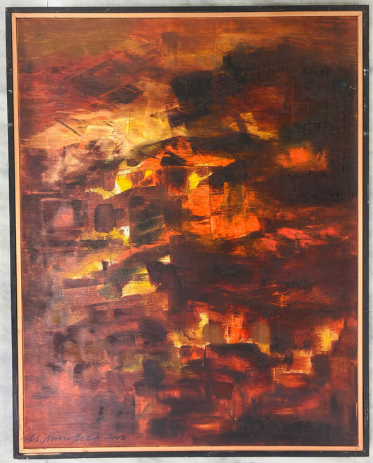 Abstract (Contact 9884801209 for price details..)  Artist KC Murugesan