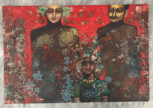 Abstract Artist : Surjit Chakraborty