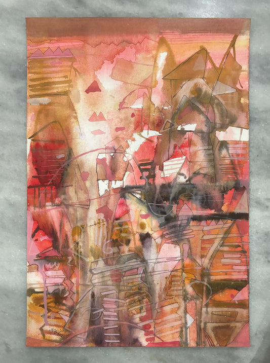 Abstract - Artist : Surjit Chakraborty