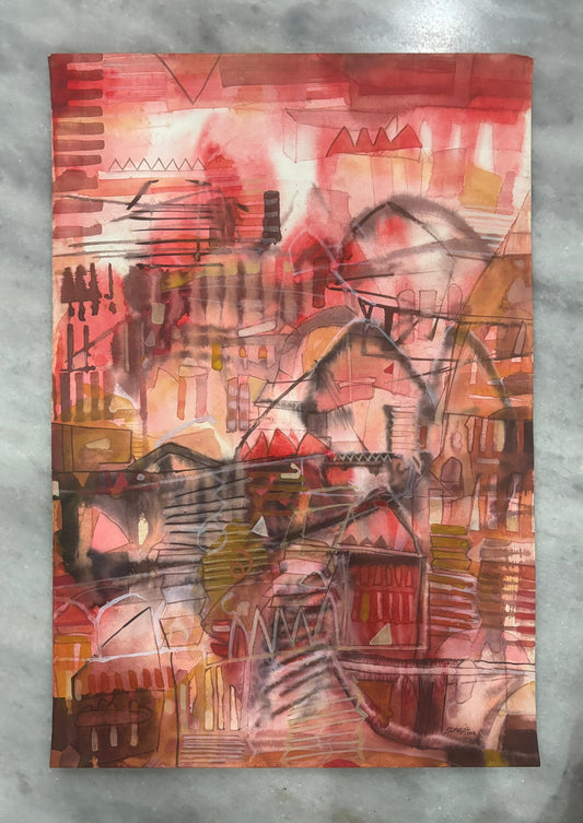 Abstract - Artist : Surjit Chakraborty