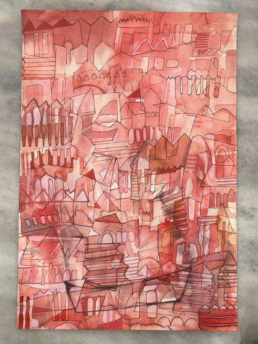 Abstract - Artist : Surjit Chakraborty