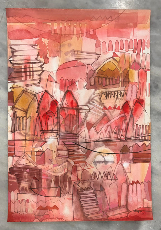 Abstract - Artist : Surjit Chakraborty