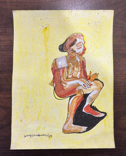 Abstract- Artist : Surjit Chakraborty