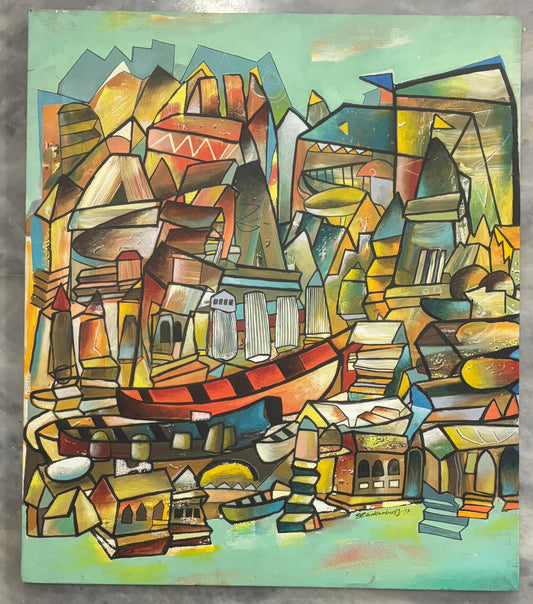 Abstract - Artist : Surjit Chakraborty