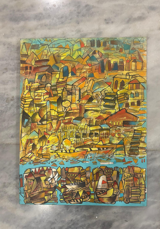 Abstract - Artist : Surjit Chakraborty