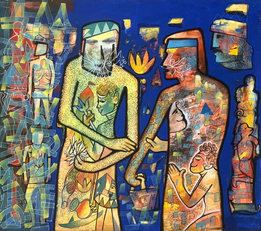Abstract - Artist : Surjit Chakraborty