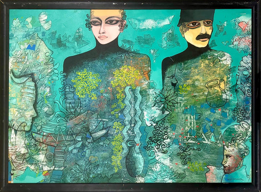 Abstract - Artist : Surjit Chakraborty