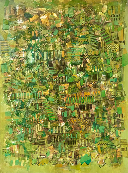 Abstract - Artist : Surjit Chakraborty