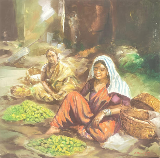 Village Artist: KN Ramachandran, Contact 9884801209 for price details
