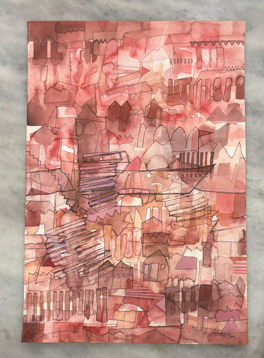 Abstract - Artist : Surjit Chakraborty